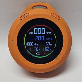 Pt08 123 Portable Multi Function Gas Oxygen Detector O2 Co Monitor Untested As Is Pt08 123 Portable Multi Function Gas Oxygen Detector O2 Co Monitor Untested As Is