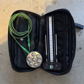 Acmos 185955431712 Test Meter Kit With Probe And Carrying Case
