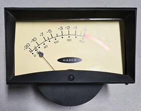 T-339n430-11847r2 Api Instruments Vintage Branded Haeco Vu Meter Console A Scale T-339 430-11 847r2