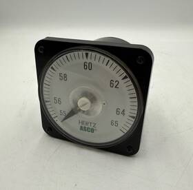 550470-077 Asco Hertz Frequency Meter 55-65hz Ab-40p 120v Ac 550470077 550470-077 Asco Hertz Frequency Meter 55-65hz Ab-40p 120v Ac 550470077