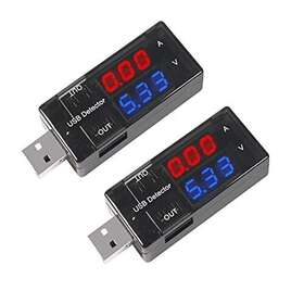 Atnsinc 701715460713 2pcs Dual Usb Current Voltage Charging Detector Voltmeter Ammeter Charger Doc