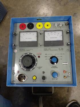 Broman 210/se Model 210 Se 705 Contact Resistance Tester Untested As Is Dc Inch Only