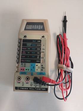 K-7905a Cie Electronics Multimeter Pre-owned Banana Probes Battery Not Included K-7905a Cie Electronics Multimeter Pre-owned Banana Probes Battery Not Included