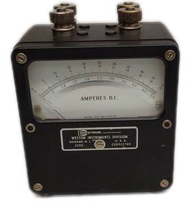2902001 Daystrom Weston Dc Ampmeter Zero Corrector 0-50a