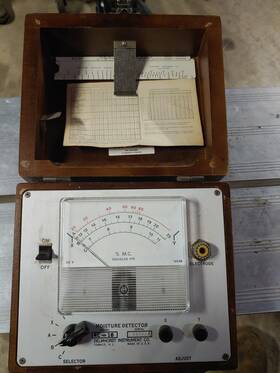 Delmhorst 15662a Moisture Detector Model Rc - 1c