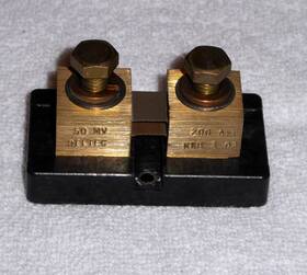 Mkb-3-02 Deltec 200 Amp 50 Mv Dc Shunt Mkb-3-02 Deltec 200 Amp 50 Mv Dc Shunt