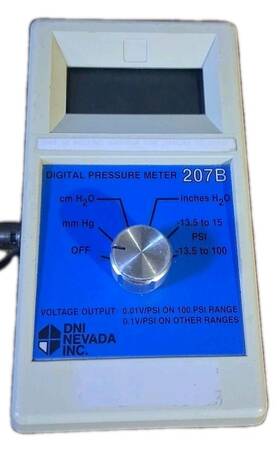M100648 Dynatech Digital Pressure Meter 207b M100648 Dynatech Digital Pressure Meter 207b