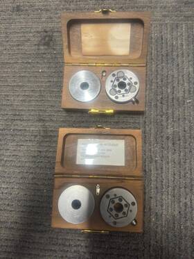 2110 Endevco Lot Of 2 Vintage 1962 Accelerometer Impedance Head Model M7