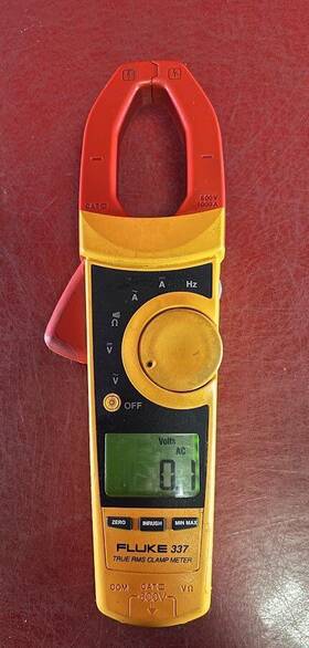 81560484 Fluke 337 True Rms Clamp Meter 81560484 Fluke 337 True Rms Clamp Meter