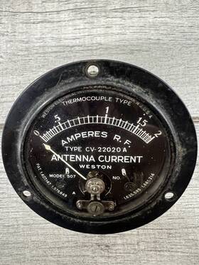 Cv-22020a Ge General Electric Type Thermocouple Antennae Current Meter