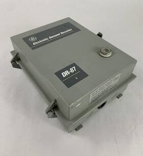 Dr-87 Ge General Electric 1 4 Channel Electronic Demand Recorder Dr-87 Ge General Electric 1 4 Channel Electronic Demand Recorder
