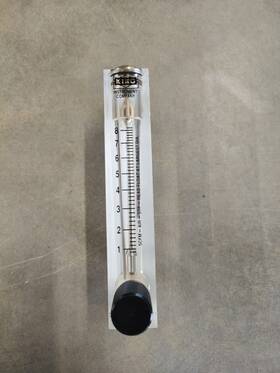 75301113c03 King Used Instrument Flowmeter 100psi Excellent
