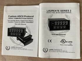 L21000dcv5 Laurel Electronics Laureate 2 Voltage Meter Digital Panel Current Input