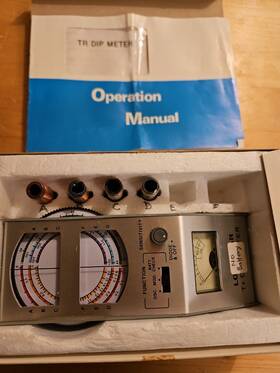 Dm-4061 Lodestar Dm-4601 Tr Dip Meter With Original Box Manual And Coil Set