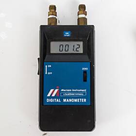 D1000iw Meriam Digital Manometer Range 0-1000 Units In H2o Resolution 0.1