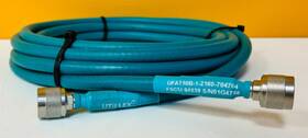 Ufa210b-1-2160-704704 Microcoax Utiflex 18 Ghz 216 Inch Type N Test Cable. Tested