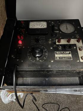 1004 Multi-amp 1004/44/60 Model Portable High Current Test Unit Powers On Untested 1004 Multi-amp 1004/44/60 Model Portable High Current Test Unit Powers On Untested