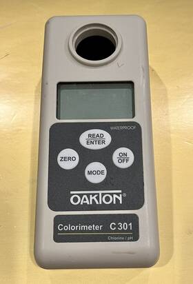 Ew-35645-30 Oakton C-301 Colorimeter For Ph And Free Total Chlorine
