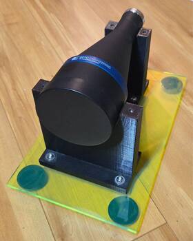 Tc23064 Opto Engineering Telecentric Lens With Custom Stand Tc23064 Opto Engineering Telecentric Lens With Custom Stand