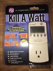 P4400 Electricity Usage Monitor Power Consumption Meter Lcd Home Energy Analyzer