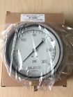 P4509l-08 Miljoco Pressure Gauge Psi Npt Lm Rf New In Box