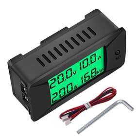 Pzem-025 Peacefair 713695089323 3x Dc Digital Battery Tester Bidirectional Ammeter Voltmeter Energy