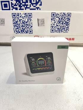 6aqi Performance Guru 717012992994 13-in-1 Indoor Air Quality Monitor With Beep Alarm