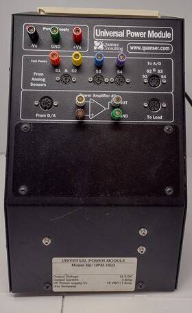Upm-1503 Quanser Consulting Universal Power Supply Module 12v Amplifier Analog Upm-1503 Quanser Consulting Universal Power Supply Module 12v Amplifier Analog