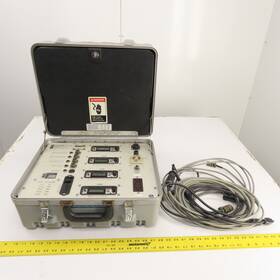 Pm-4005 Rjg 4-channel Injection Molding Monitoring System With Cables And Case Pm-4005 Rjg 4-channel Injection Molding Monitoring System With Cables And Case