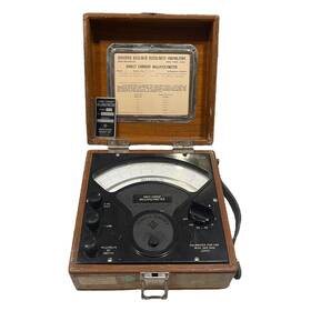 912422 Sensitive Research Instrument Corporation Direct Current Millivolt Meter Model S 912422 Sensitive Research Instrument Corporation Direct Current Millivolt Meter Model S