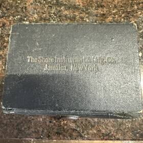 Astm-d676 Shore 12093a Vintage Instrument Co. Durometer Type Inch A-2 With Case Nov. 2 1949 Astm-d676 Shore 12093a Vintage Instrument Co. Durometer Type Inch A-2 With Case Nov. 2 1949