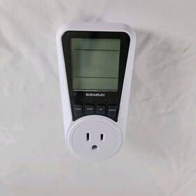 Upwma01a Suraielec Watt Meter Plug-in Socket Power Auto Cost Calculator Backlit Upwma01a Suraielec Watt Meter Plug-in Socket Power Auto Cost Calculator Backlit