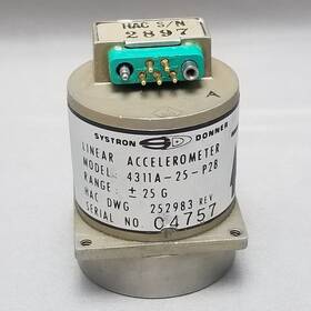 4311a-25-p28 Systron Donner Linear Accelerometer 25 G