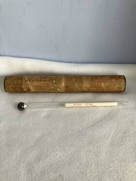 7268 Taylor Vtg Syrup Liquid Hydrometer Original Packaging 0-50 Baume 7268 Taylor Vtg Syrup Liquid Hydrometer Original Packaging 0-50 Baume