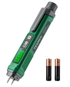 Twm-186 Tesmen Wood Moisture Meter Portable Pen Pin-type Humidity T Twm-186 Tesmen Wood Moisture Meter Portable Pen Pin-type Humidity T