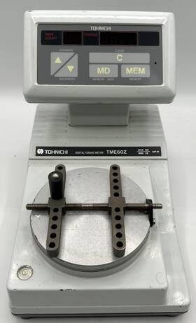 Tme60z Tohnichi Digital Torque Meter Table Top Manual Load 12-60 Ozf-in Parts