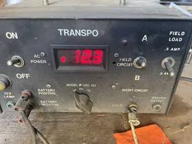 Vrc-101 Transpo 3076-d Voltage Regulator Tester No Test Leads