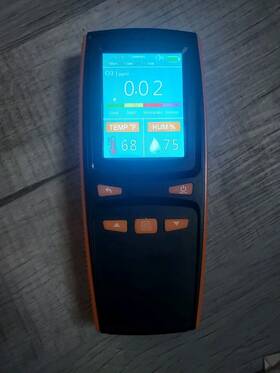 Xqw4cy Vislone Ozone Detector O3 Air Quality Monitor Gas Tester Meter Home Indoor Intellig