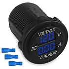 Waterwichdyb111bl Voltmeter Dual Led Digital Multimeter Amp Voltage Meter 738920571255