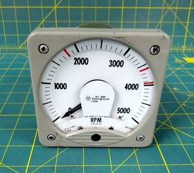 901j233-4 Westinghouse Tachometer Indicator 0-5000 Rpm