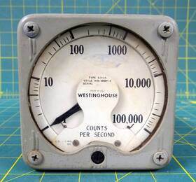 Wb433374 Westinghouse Counts Per Second Custom Meter