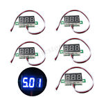 Ybs8548859 Mini Dc Display Led Panel Voltage Voltmeter Motorcycle Blue
