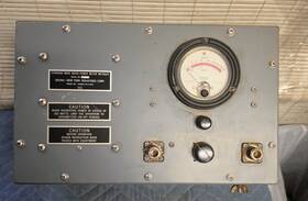 York Me-165/g Us Military Me165/g Standing Wave Ratio Power Meter Manufacturer Bruno New