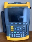 Fluke 199C Scopemeter Color 2.5GS/S Dual-input 200MHZ Handheld Oscilloscope. Fixed Price $950.00.
