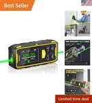 Accurate 393FT/120M Laser Distance Meter, Rechargeable With 11 Measurement Modes. Fixed Price $152.88.
