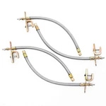 4PCS 12"TIRE Valve Stems Braided Dual Extension Truck Rv Trailer. Fixed Price $14.86.