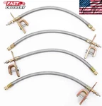 Valve Stem Extension 2/4PCS 7" Braided Tire For Dual Wheel Truck Rv. Fixed Price $19.99.