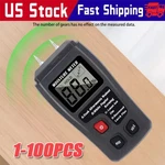 Digital Lcd Moisture Meter Detector Tester Firewood Paper Cardboard. Fixed Price $87.93.