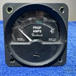 FLD1-B20828-3B (alt: 50-380086-3) Wacline Propeller Ammeter Indicator. Fixed Price $200.00.