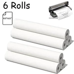 6 Rolls A4 Thermal Printer Paper 8.5X11" For M08F M832 M834 Portable Us. Fixed Price $20.99.